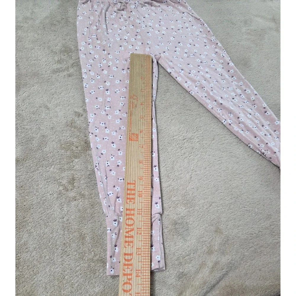 Posh Peanut Kids 3T Pink Floral Bamboo Viscose Pajama Set 2pc PP-AFA20-17240